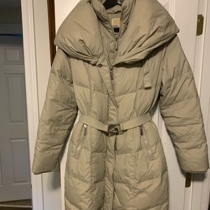Gorgeous Michael Kors winter coat with oversized hood.